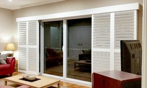 <span class=keywords><strong>Persiane</strong></span> Scorrevoli <span class=keywords><strong>in</strong></span> PVC Stile Americano, Australiano ed Europeo, <span class=keywords><strong>Persiane</strong></span> a Doppia Scorrimento <span class=keywords><strong>in</strong></span> PVC per Decorazione Finestre Interne - Product Image 3