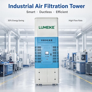 Torre de Purificación de Aire Interior para Fábricas, Depurador de Gases Residuales, Torre de Pulverización para Laboratorio, Eliminación de Niebla Ácida, Olores y COV - Product Image 4