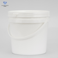 Kontainer Plastik 2L dengan Segel Kedap Udara, Pembuatan Ember Warna Kustom, Pesanan Grosir