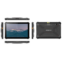 Tablette industrielle robuste Android 16, 10,1 pouces FHD, 10100 mAh, 4G, 5G, WiFi 6, lecteur d'empreintes digitales pour la collecte de données sur le terrain