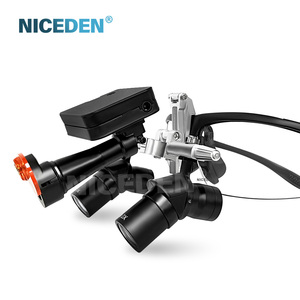 Lenti d'Ingrandimento Dentali Ergonomiche NICEDEN con Attrazione Magnetica, Lenti Ottiche Sostituibili 4X 5X 6X, Lampada Wireless - Product Image 1