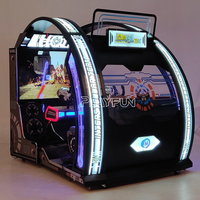 Nouvel Arrivage – Machine de Jeu d'Arcade à Monnayeur avec Simulateur de Tir à Grand Écran HD 4D de 55 Pouces