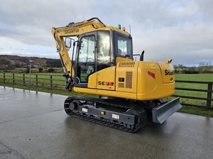 Mini-excavatrice multifonction SHANTUI 7,5 tonnes SE75 en stock, haute qualité - Product Image 6