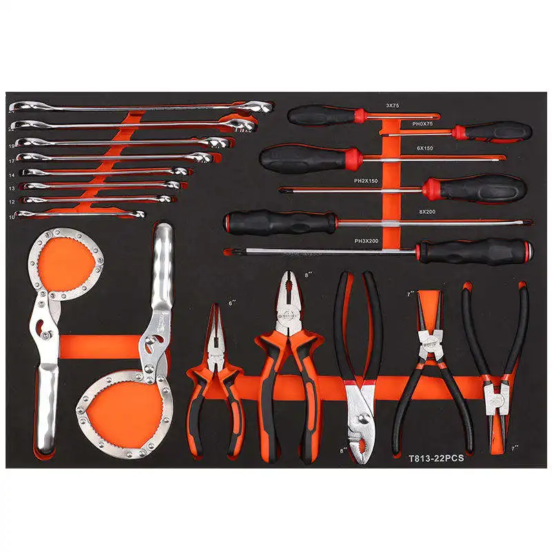 Factory Spot Screwdriver Pliers Pressing Tool Set 65 85 100mm Carbon Steel Universal Pliers Oil Filter Ratchet Wrench