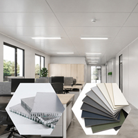 Panneau sandwich en nid d'abeille en aluminium, panneau architectural en nid d'abeille personnalisé, panneau sandwich pour des solutions de construction uniques