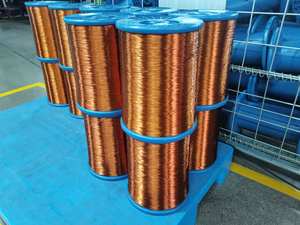 سلك نحاسي دائري مصقول AWG 11 13 14 18 20 23 24 25 26 27 28 35 مقياس SWG سلك لف مغناطيسي نحاسي - Product Image 4