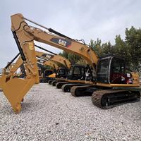 Excavatrice sur chenilles d'occasion CAT 323D2L, Caterpillar 323D2L d'origine, 23 tonnes, hydraulique, à chenilles longues, pour travaux de terrassement et de construction