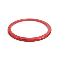 High-Accuracy Metal Circle Parts Cnc Turning Red Anodize Machining Services Shiny Polish Jar 6061aluminum Computer-controlled