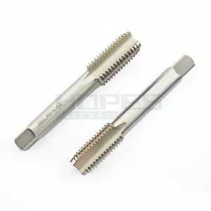 HSS4341 Standard metric M3 to M64 coarse pitch machine thread tap with straight flutes for aluminum brass steel iron sheet pipe
