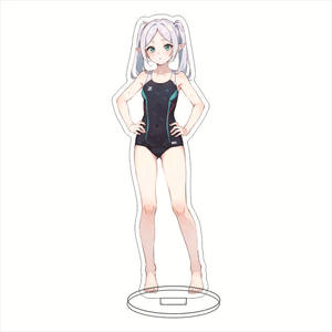 4 modèles en gros, support de bureau en acrylique de 16 cm, style maillot de bain, impression de dessin animé, Frieren, support en acrylique transparent <span class=keywords><strong>sexy</strong></span> d'<span class=keywords><strong>anime</strong></span> - Product Image 2
