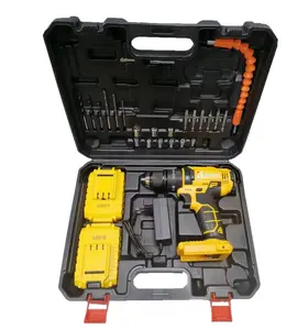 BINLI Hot Sales 21V 20V Li-Ion Battery Powerful Cordless Two Speed Three function Impact Drill