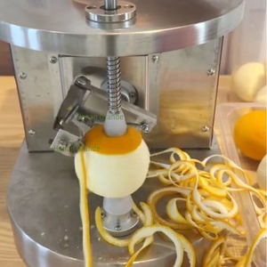 Machine à peler les fruits entièrement automatique en acier inoxydable pour bar à jus, idéale pour les poires, kiwis, pêches, citrons, <span class=keywords><strong>pommes</strong></span> et agrumes - Product Image 4
