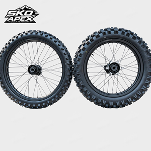 Kit de roues avant <span class=keywords><strong>AX</strong></span> Sur-Ron Ultra Bee 21/18 pouces pour rénovation/amélioration, prêt à monter, usiné avec précision, Traction Woods Talaria - Product Image 2