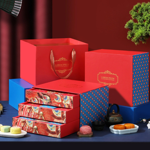 custom Ribbon Cookie Luxury Contact Lens Coffin Designed Press On Nail Tip Clothing Cosmetic Packaging Christmas Gift Box