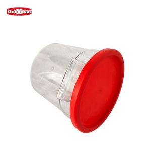 Kitchen PC Square Airtight Eco Friendly Food Storage Container with Lid for Sauce Fruit <b>Vegetable</b> Keeper - Product Image 4