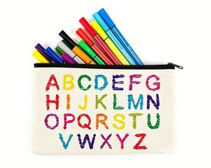En stock – Trousse de rangement en toile style simple pour étudiants (primaire et secondaire) – Vente en gros usine pour promotion et formation - Product Image 3