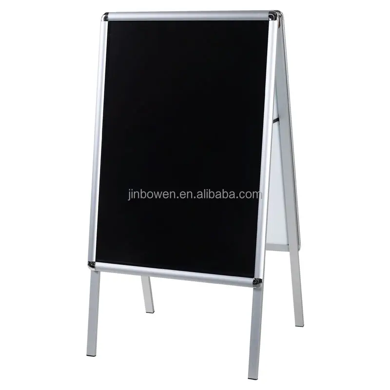 KBW-VK Outside Portability Multi-function Durable Poster Stand Magnetic White Board Stand Menu Flip Chart With Aluminum Frame