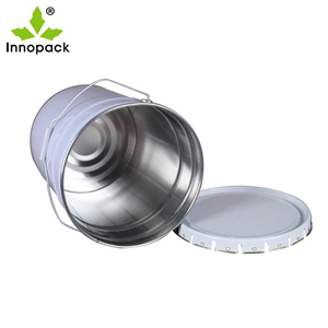 Cubo Metálico <span class=keywords><strong>de</strong></span> 5 Galones (20L) <span class=keywords><strong>de</strong></span> Acero Galvanizado para Pintura con Tapa <span class=keywords><strong>de</strong></span> Corona - Product Image 5