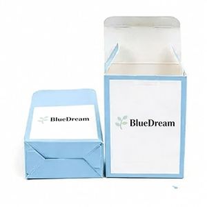 Boîte cosmétique en papier auto-érectible personnalisée, en matériaux recyclés, avec laminage mat, gaufrage et logo de luxe pour coffrets cadeaux cosmétiques - Product Image 5