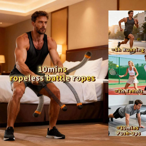 Il Prezzo All'Ingrosso CS È Basso. Corda da Allenamento Senza Fili Portatile per <span class=keywords><strong>Esercizi</strong></span> Fitness - Product Image 6