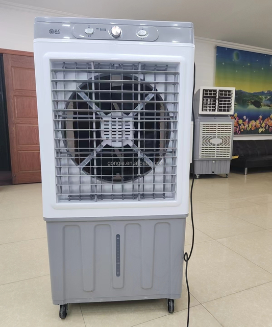 Portable 160L Water Air Cooler for Outdoor Household Cooling Evaporative Commercial Cooler with Motor and Pump Core Components