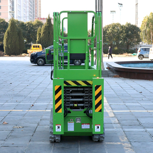 Fabrika Fiyatı 6m 8m 10m 12m Paletli Küçük Orta Yükseklikli Portatif Paletli Hidrolik Platform Makaslı Platform - Product Image 6