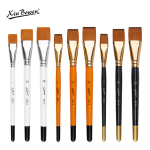 Pennelli <span class=keywords><strong>Professionali</strong></span> Xin Bowen, Set di Tre Pennelli Piatti, Pennelli per Artisti all'Ingrosso - Product Image 2