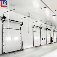 Porte Industrielle Sectionnelle Porte Industrielle à Haute Vitesse Porte de Garage Industrielle Isolée Personnalisée
