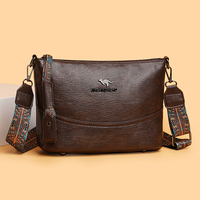Sac fourre-tout décontracté pour femme en similicuir à bandoulière unique, avec fermeture éclair et doublure en polyester, idéal pour le quotidien, le shopping et le bureau