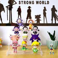 Présentoir multifonctionnel moderne et écologique en acrylique pour figurines d'anime, gâteaux, parfums et rangement domestique