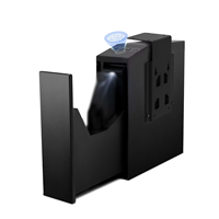 Coffre-fort de sécurité XBT-T3 pour le bureau à domicile avec clé de mot de passe d'empreinte digitale Nouveau pistolet à pousser et à tirer automatique pour la maison et le bureau