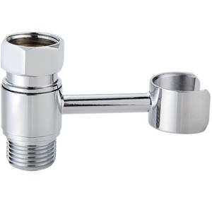 Robinet de douche en cuivre rotatif à 360 degrés, support de montage sans perçage, installation facile, accessoires de pomme de douche, ensembles de quincaillerie de salle de bain - Product Image 2