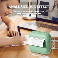 Imprimante d'étiquettes autocollante Bluetooth portable, mini imprimante thermique, imprimante sans fil, imprimante d'étiquettes couleur, imprimante à usage domestique, vente chaude