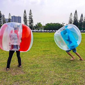 Ballon gonflable amusant en PVC, jouet rebondissant durable pour enfants et adultes, idéal pour les jeux en plein air - Product Image 3