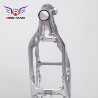 Cadre en alliage d'aluminium 6061 forgé et poli de l'usine Renhang pour le système de carrosserie de moto Ultra Bee, norme internationale