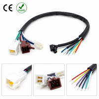 Harness Kabel M12 Fleksibel Kustom dengan Grommet Karet untuk Mesin Kopi, Peralatan Rumah Tangga, Sepeda Motor, dan Mobil, Berperingkat IP65