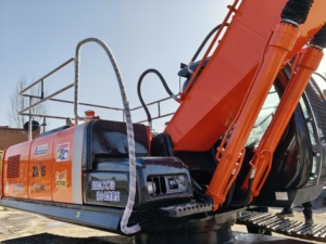 รถขุดตีนตะขาบฮิตาชิ รุ่น Zaxis 260HG พร้อมบุ้งกี๋ขุด ขนาด 20 ตัน เครื่องยนต์ไฮดรอลิก มือสอง - Product Image 2