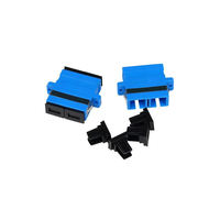 Capuchon anti-poussière pour adaptateur SC, bouchon anti-poussière pour fibre optique, pour panneau de brassage ODF 5G, protecteur de port de coupleur SC, matériau PC, noir