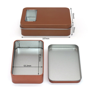 Quà Tặng Sang Trọng Hộp Thiếc Tùy Chỉnh Hình Chữ Nhật Collectables Thẻ Tarot Hộp Thiếc - Product Image 4