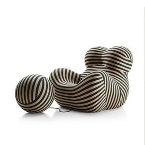 Sillón Individual de Diseño Nórdico de Lujo, Creativo y Personalizable, Estilo Hortensia, Minimalista, Moderno, para Internet - Product Image 5