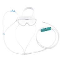 Nuevo Inhalador de Hidrógeno Portátil 2 en 1 a Gas, Mascarilla Nasal/Ocular, Tubo de Silicona Suave, Carcasa de Plástico, Alta Eficiencia, para el Cuidado de la Salud