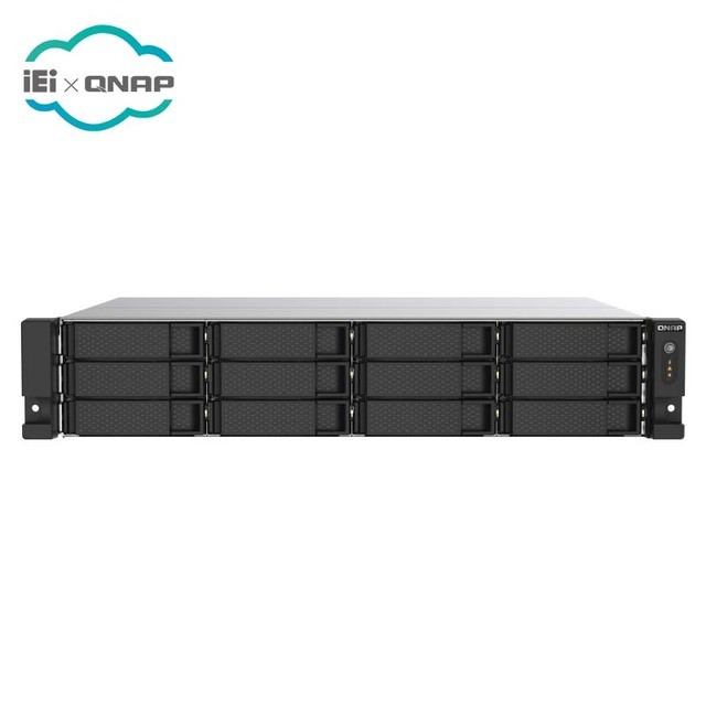 QNAP TS-1273AU-RP NAS Powered by a Quad-core AMD Ryzen Processor, Caching PCIe Expandability for Virtual Applications