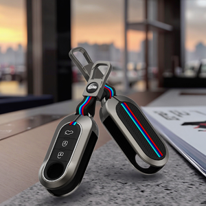 Confezione completa custodia protettiva per chiavi auto a distanza <span class=keywords><strong>Fiat</strong></span> in lega di zinco Cover in Silicone con portachiavi <span class=keywords><strong>accessori</strong></span> - Product Image 5