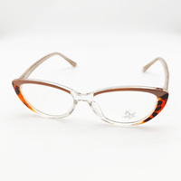Montures de lunettes optiques en plastique Taizhou RD-XHP05 en stock, nouveau design, montures œil de chat, lunettes de lecture