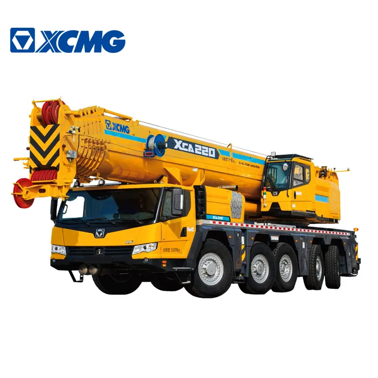 XCMGอย่างเป็นทางการผู้ผลิตQAY220ใช้ชนิด220ton Terrain Crane Machine