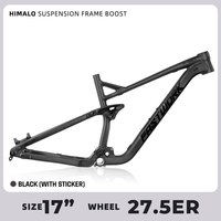Cadre de vélo tout-terrain en alliage d'aluminium, suspension intégrale, Boost, Trail Enduro 148*12MM 29ER 27.5ER AM All Mountain
