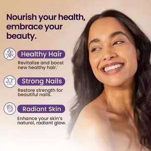 Tianyuan NAD + permen lembut Biotin mengandung kolagen peptida Resveratrol Vitamin K2 & D3 seng untuk rambut, kulit dan kuku - Product Image 4