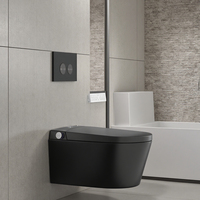 Filigrane Cuvette de Toilette Intelligente Murale Intelligente P Trap Citerne de Toilette Automatique avec Télécommande et Chauffage de Siège