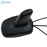 Connecteur mâle à angle droit GPS WIFI LTE antenne d'antennes de Signal d'aileron de requin de toit de voiture