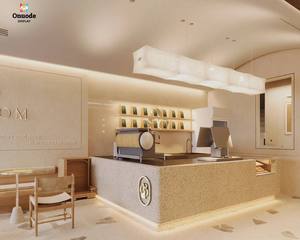 ร้านกาแฟสมัยใหม่และเคาน์เตอร์ชานมไข่มุก |   ออกแบบร้านกาแฟแบบคีออสก์ตามสั่ง |   โซลูชั่นเฟอร์นิเจอร์สำหรับร้านค้าปลีก เคาน์เตอร์กาแฟ - Product Image 5